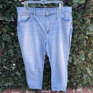 Madewell The Curvy Perfect Vintage Jean size 34